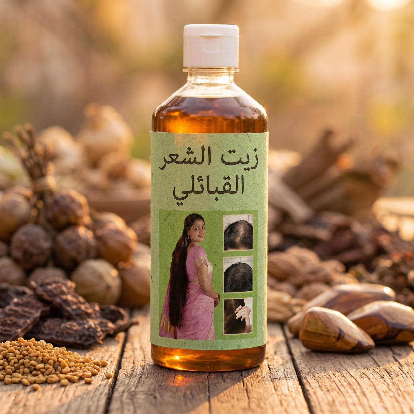 زيت الشعر القبائي